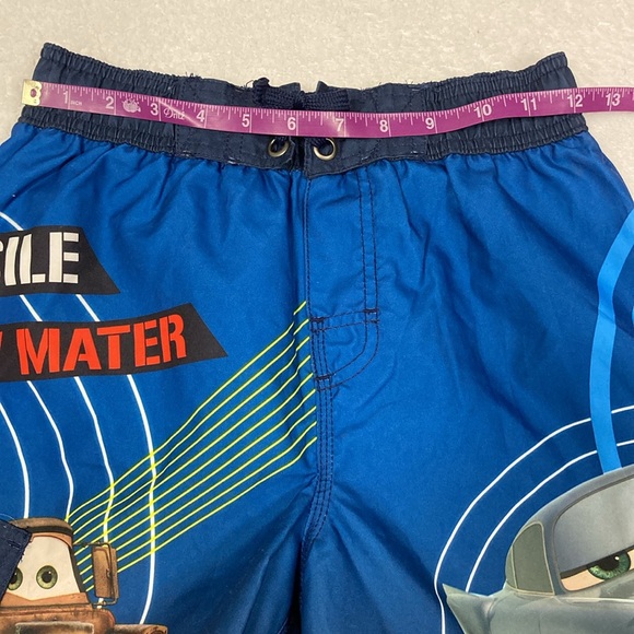 NWT Disney Pixar cars tow mater fin mcmissle swim trunks medium 8 - Picture 7 of 12